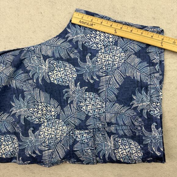 Tommy Bahama Swim Trunks Mens XXL 2XL Blue Pineapple Board Shorts Mesh Lined - Picture 7 of 15